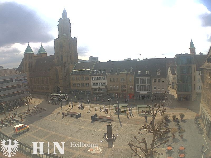 Archived image Webcam Heilbronn: Market place