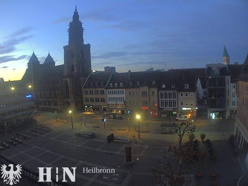 Archiv Foto Webcam Heilbronn Marktplatz