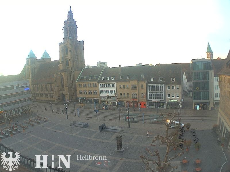 Archiv Foto Webcam Heilbronn Marktplatz