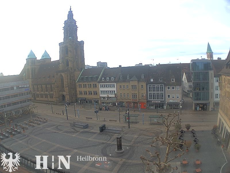 Archiv Foto Webcam Heilbronn Marktplatz