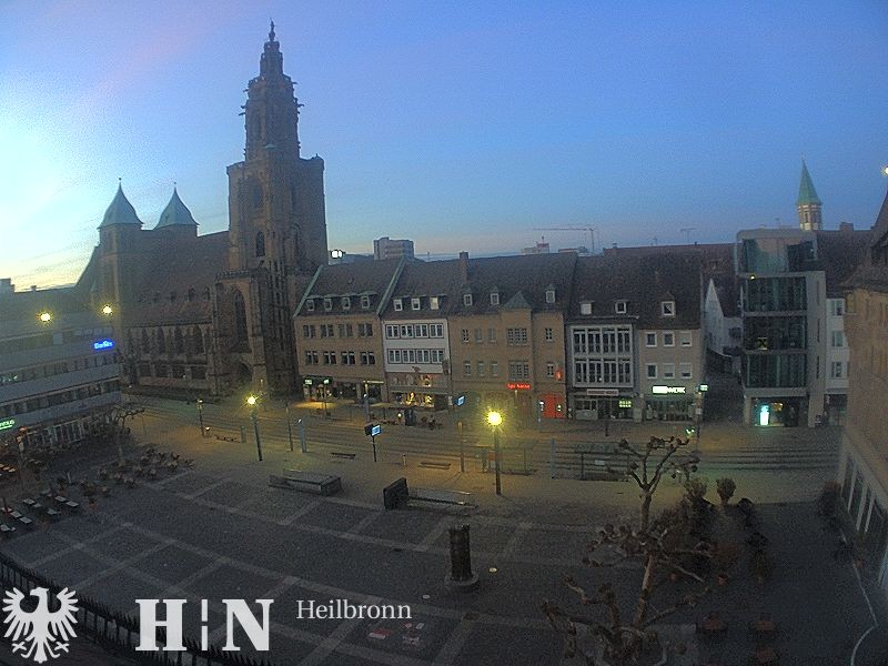 Archived image Webcam Heilbronn: Market place