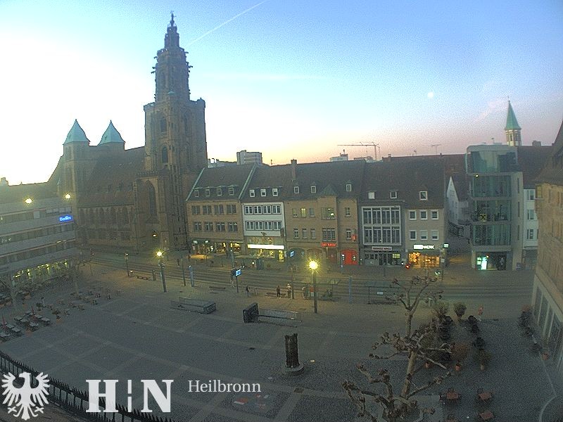 Archiv Foto Webcam Heilbronn Marktplatz