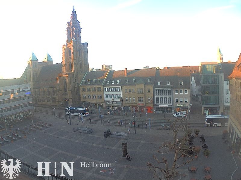 Archiv Foto Webcam Heilbronn Marktplatz