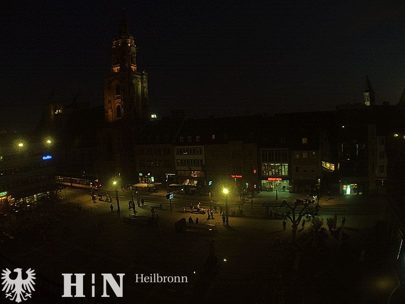 Archiv Foto Webcam Heilbronn Marktplatz