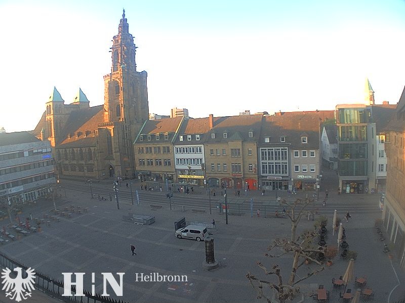 Archiv Foto Webcam Heilbronn Marktplatz