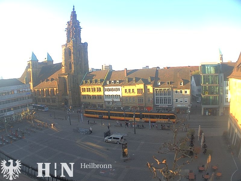 Archiv Foto Webcam Heilbronn Marktplatz