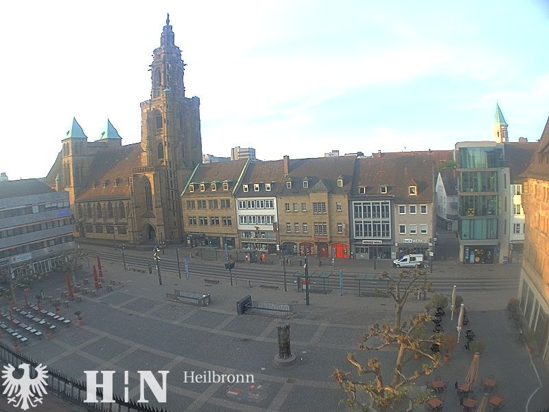 Archiv Foto Webcam Heilbronn Marktplatz
