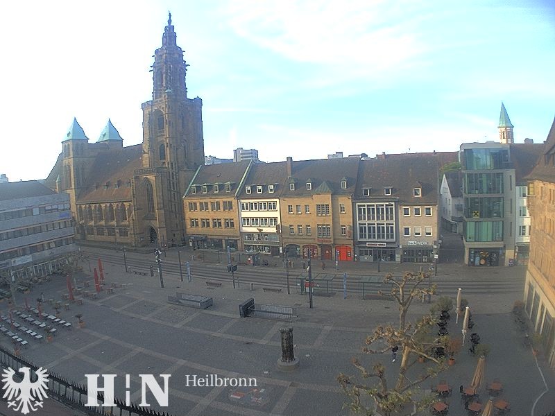 Archiv Foto Webcam Heilbronn Marktplatz