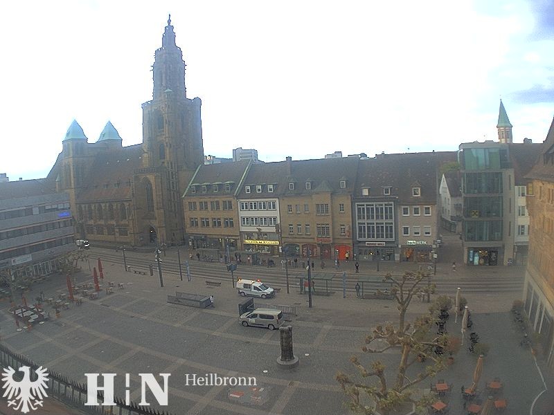 Archiv Foto Webcam Heilbronn Marktplatz