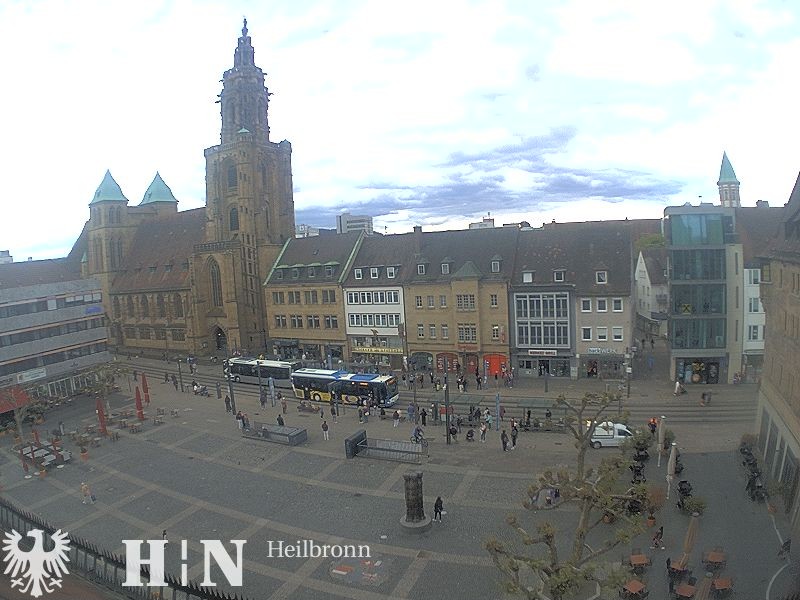 Archiv Foto Webcam Heilbronn Marktplatz