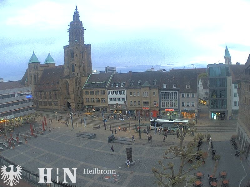 Archiv Foto Webcam Heilbronn Marktplatz