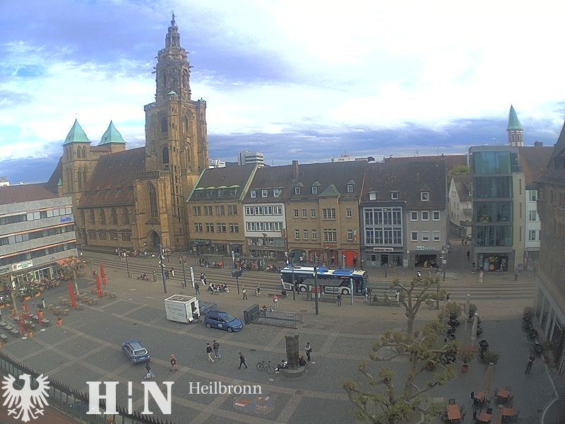 Archiv Foto Webcam Heilbronn Marktplatz