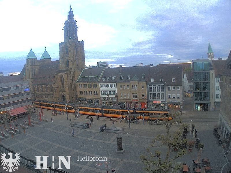 Archiv Foto Webcam Heilbronn Marktplatz