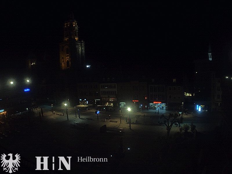 Archiv Foto Webcam Heilbronn Marktplatz