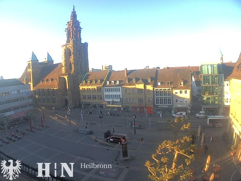Archiv Foto Webcam Heilbronn Marktplatz