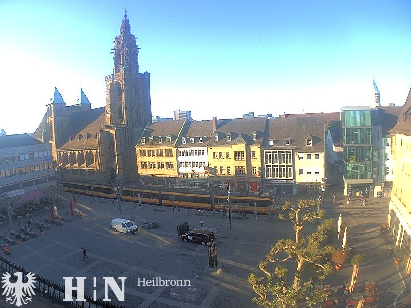 Archiv Foto Webcam Heilbronn Marktplatz