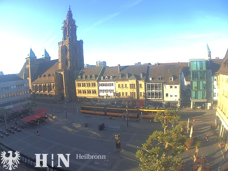 Archiv Foto Webcam Heilbronn Marktplatz