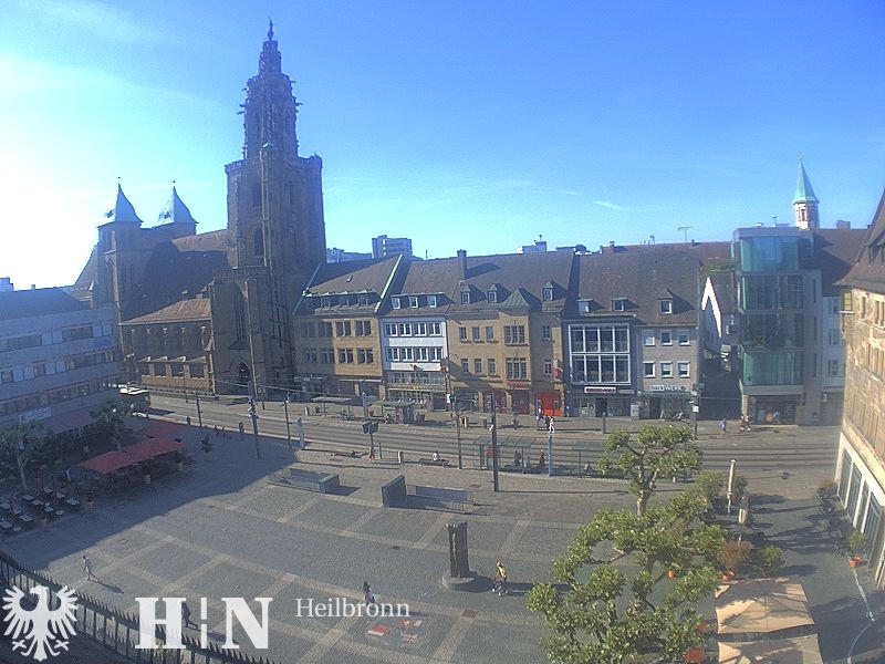 Archiv Foto Webcam Heilbronn Marktplatz