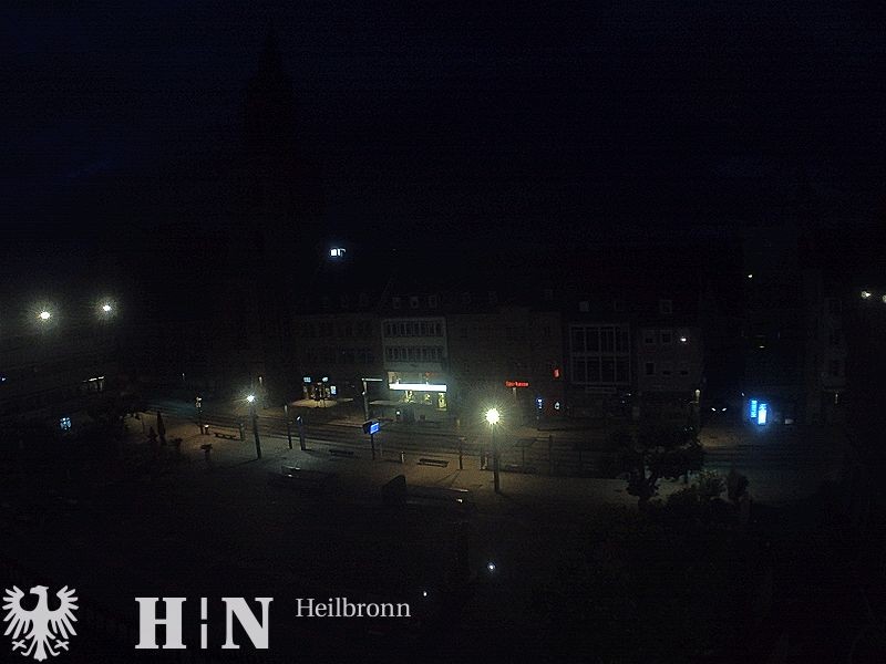 Archiv Foto Webcam Heilbronn Marktplatz