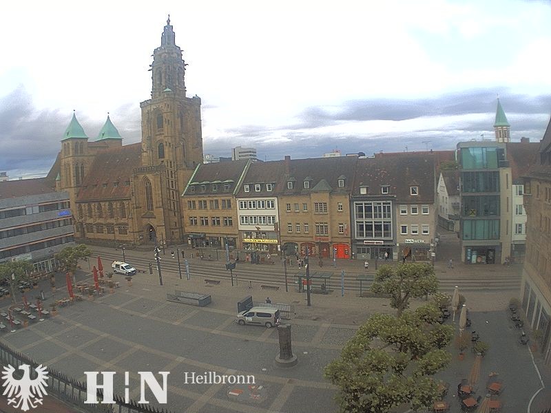 Archiv Foto Webcam Heilbronn Marktplatz