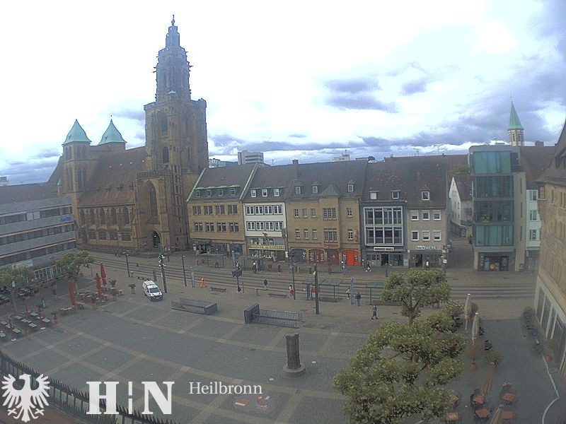 Archiv Foto Webcam Heilbronn Marktplatz