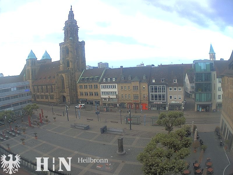 Archived image Webcam Heilbronn: Market place