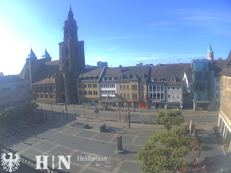 Archived image Webcam Heilbronn: Market place