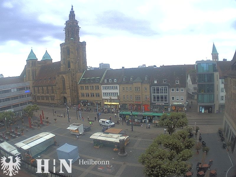 Archiv Foto Webcam Heilbronn Marktplatz