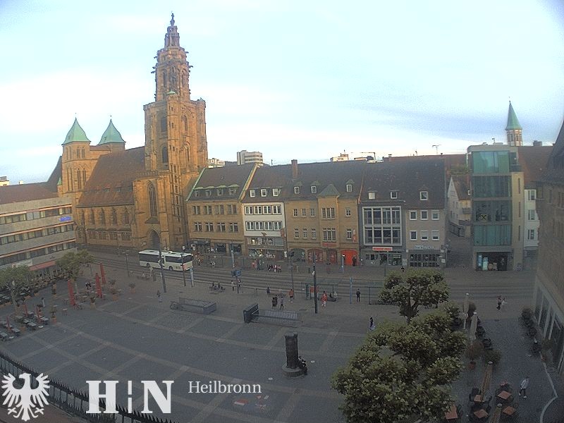 Archiv Foto Webcam Heilbronn Marktplatz
