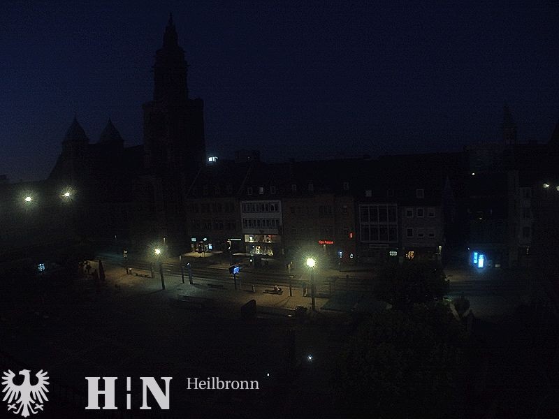 Archiv Foto Webcam Heilbronn Marktplatz