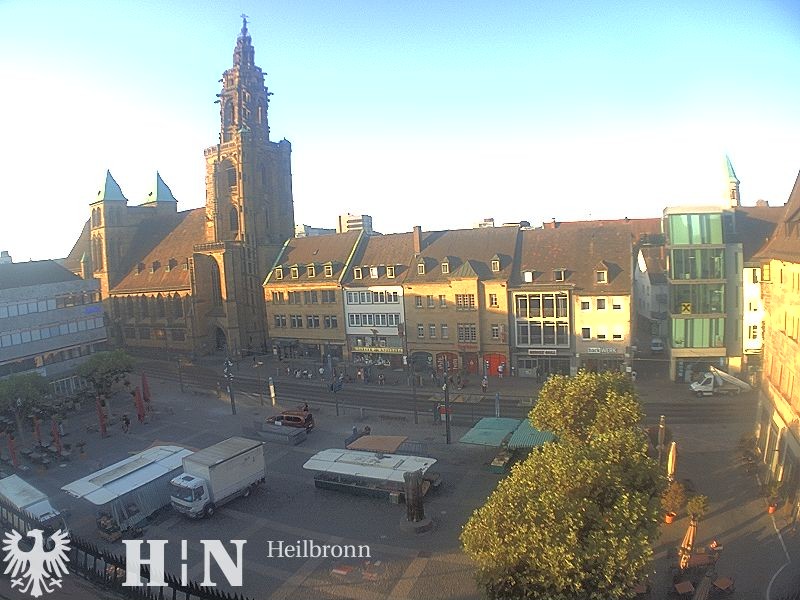 Archiv Foto Webcam Heilbronn Marktplatz