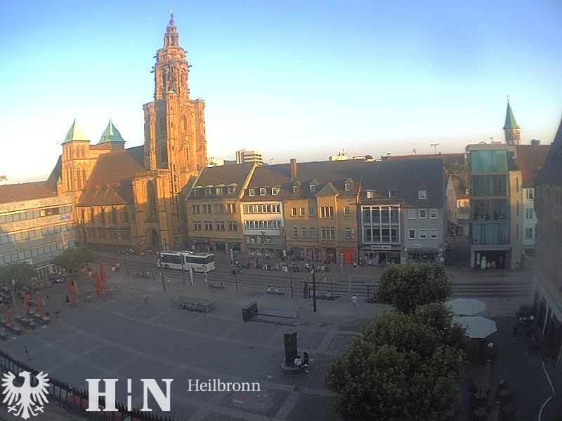 Archiv Foto Webcam Heilbronn Marktplatz