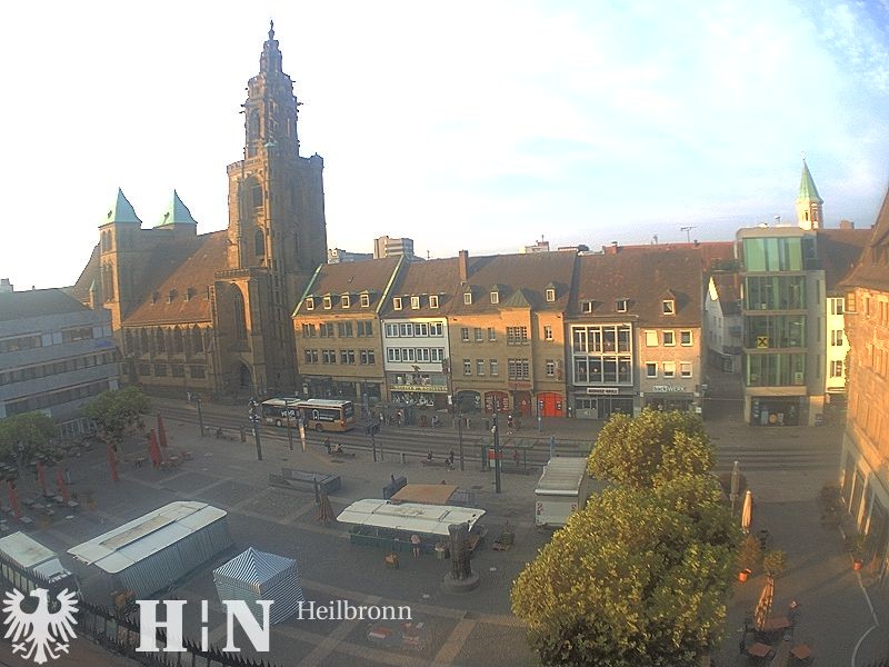 Archiv Foto Webcam Heilbronn Marktplatz
