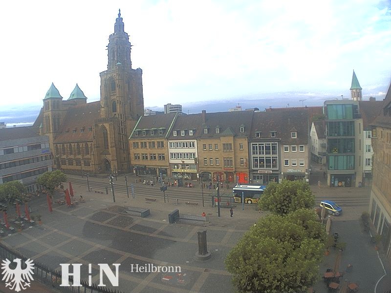 Archiv Foto Webcam Heilbronn Marktplatz