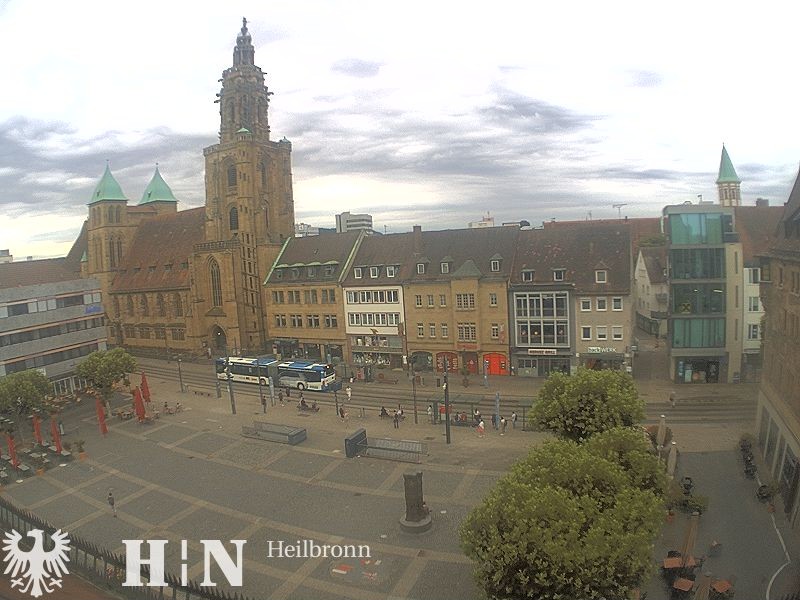 Archiv Foto Webcam Heilbronn Marktplatz
