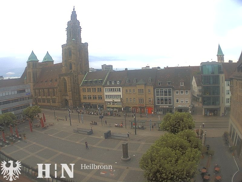 Archiv Foto Webcam Heilbronn Marktplatz