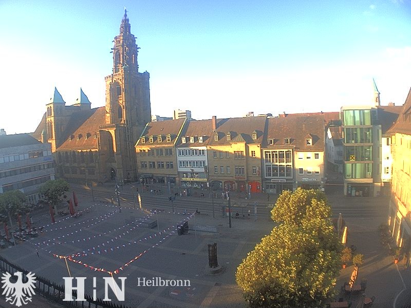 Archiv Foto Webcam Heilbronn Marktplatz