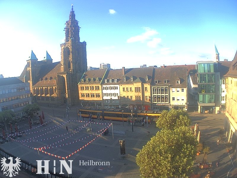 Archiv Foto Webcam Heilbronn Marktplatz
