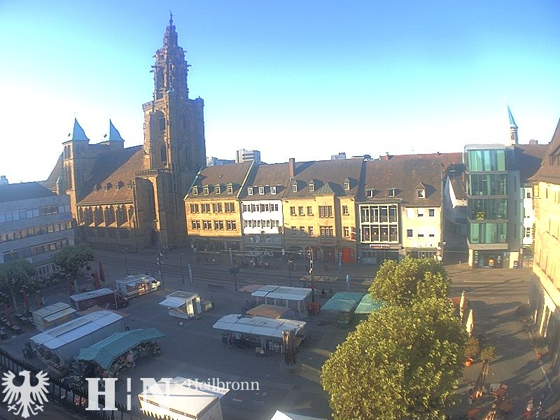 Archived image Webcam Heilbronn: Market place