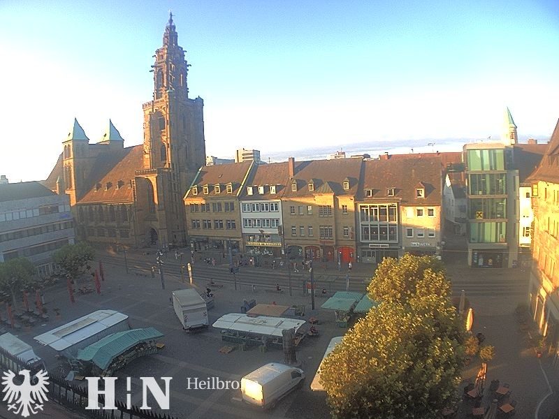 Archiv Foto Webcam Heilbronn Marktplatz