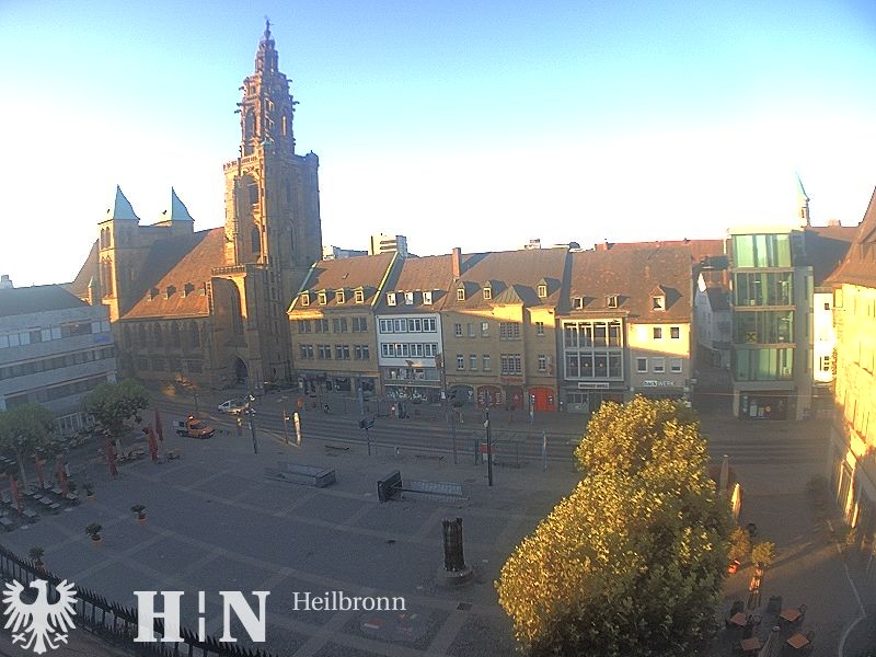 Archiv Foto Webcam Heilbronn Marktplatz