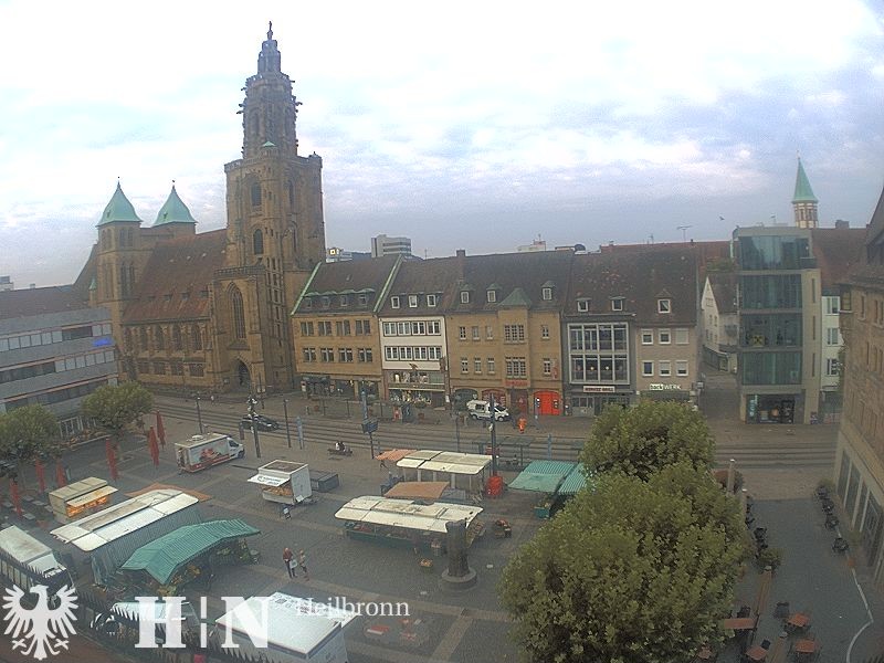 Archived image Webcam Heilbronn: Market place
