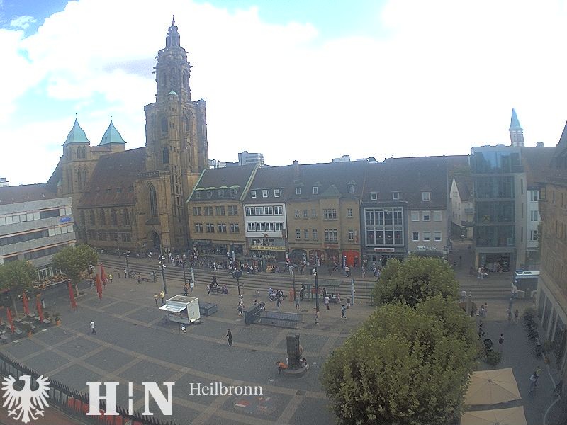 Archiv Foto Webcam Heilbronn Marktplatz