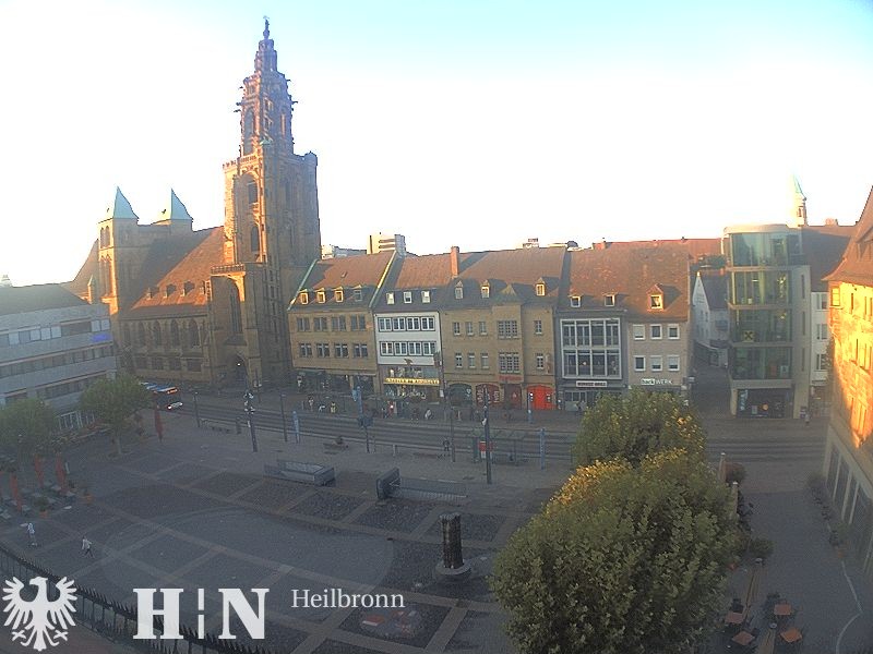 Archiv Foto Webcam Heilbronn Marktplatz