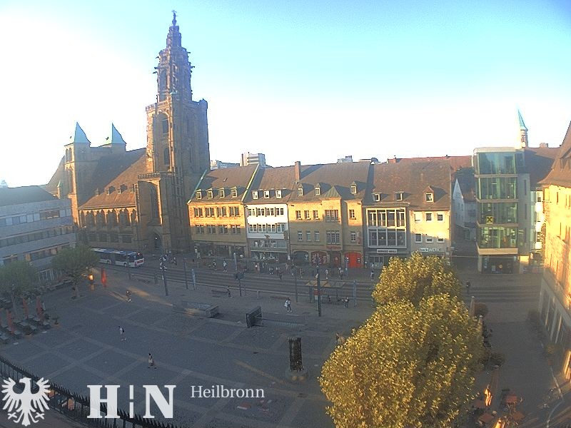Archiv Foto Webcam Heilbronn Marktplatz