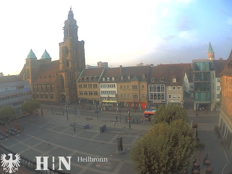 Archiv Foto Webcam Heilbronn Marktplatz