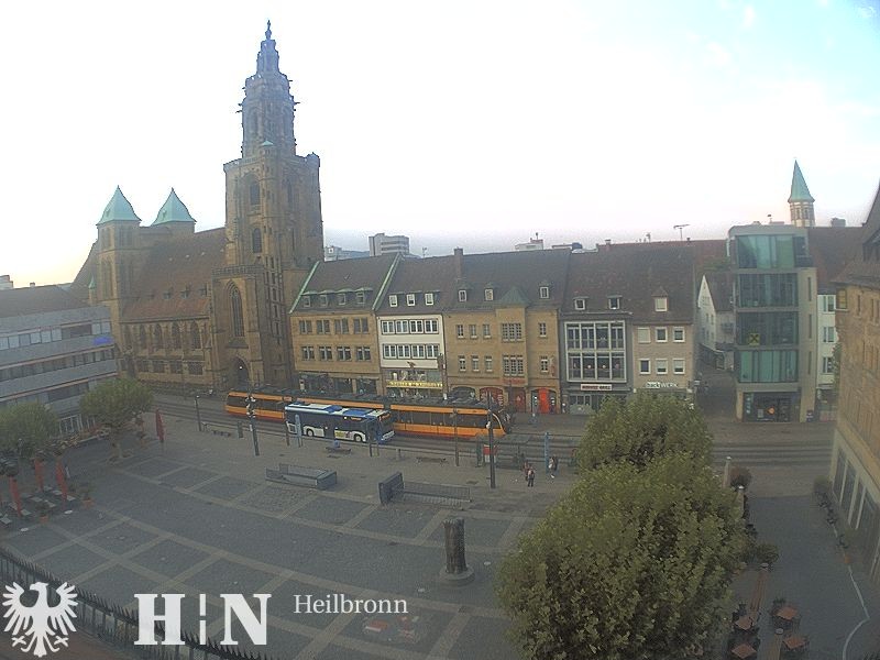 Archiv Foto Webcam Heilbronn Marktplatz