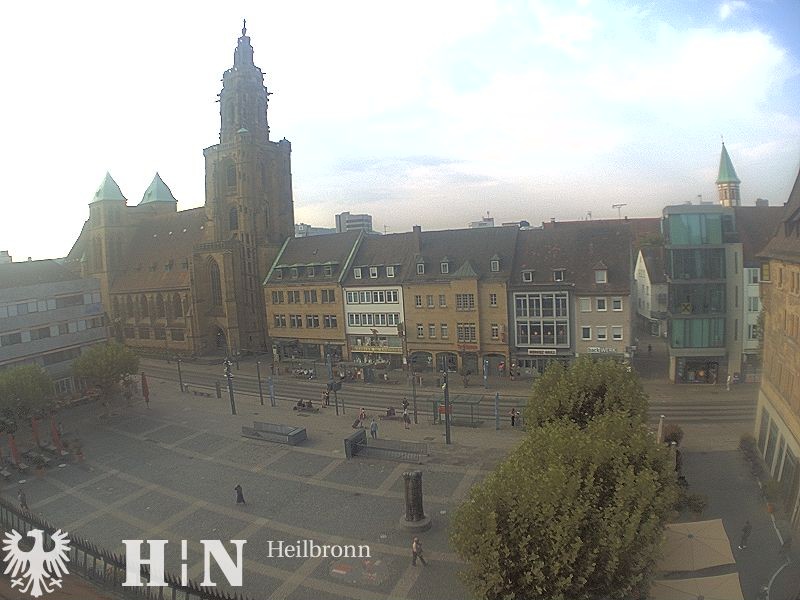 Archiv Foto Webcam Heilbronn Marktplatz