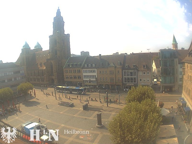 Archiv Foto Webcam Heilbronn Marktplatz
