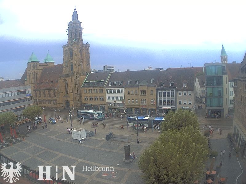 Archived image Webcam Heilbronn: Market place